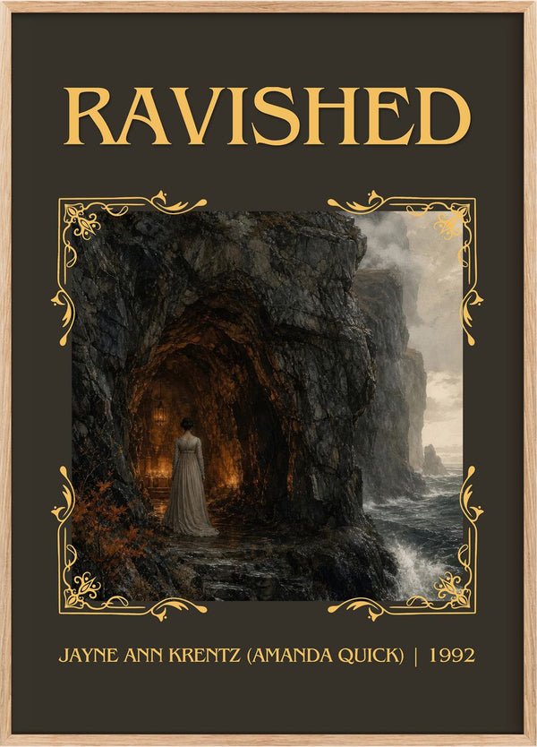 Ravished Classic Book Art Print by Jayne Ann Krentz (Amanda Quick)