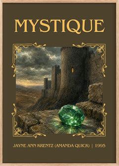 Mystique Classic Book Art Print by Jayne Ann Krentz (Amanda Quick)