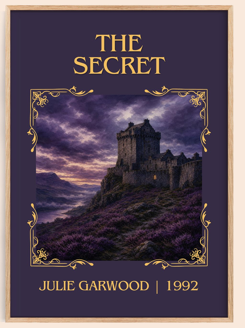 The Secret Classic Book Art Print by Julie Garwood – book poster