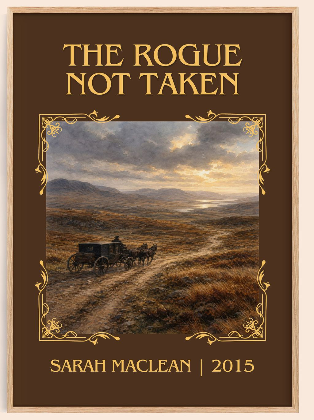 The Rogue Not Taken Classic Book Art Print by Sarah MacLean – book poster