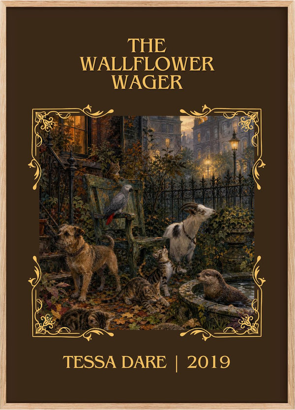 The Wallflower Wager Classic Book Art Print by Tessa Dare