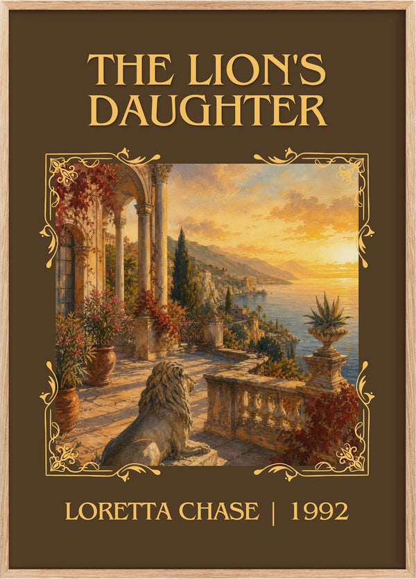 The Lion's Daughter Classic Book Art Print by Loretta Chase