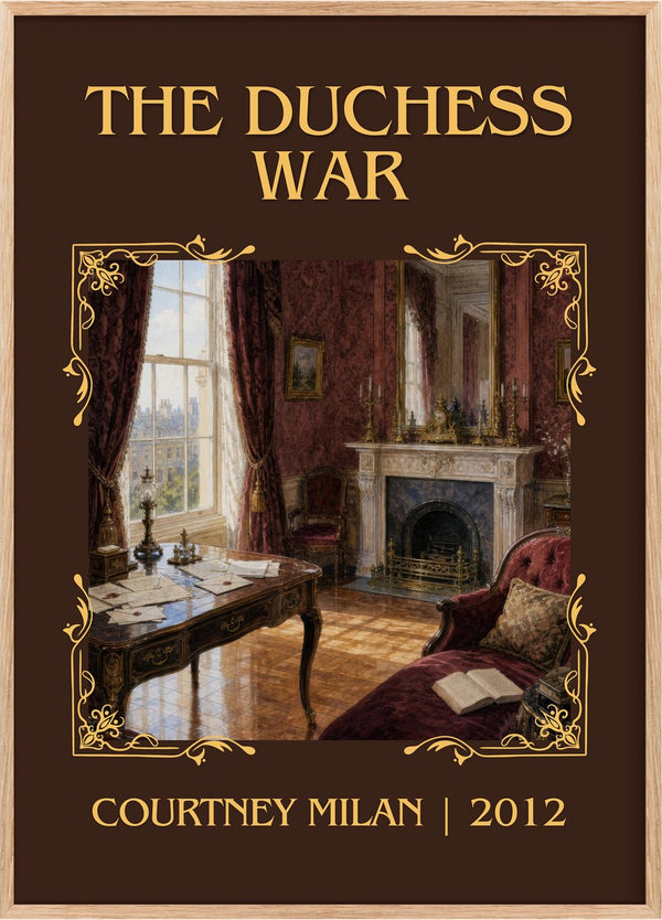 The Duchess War Classic Book Art Print by Courtney Milan