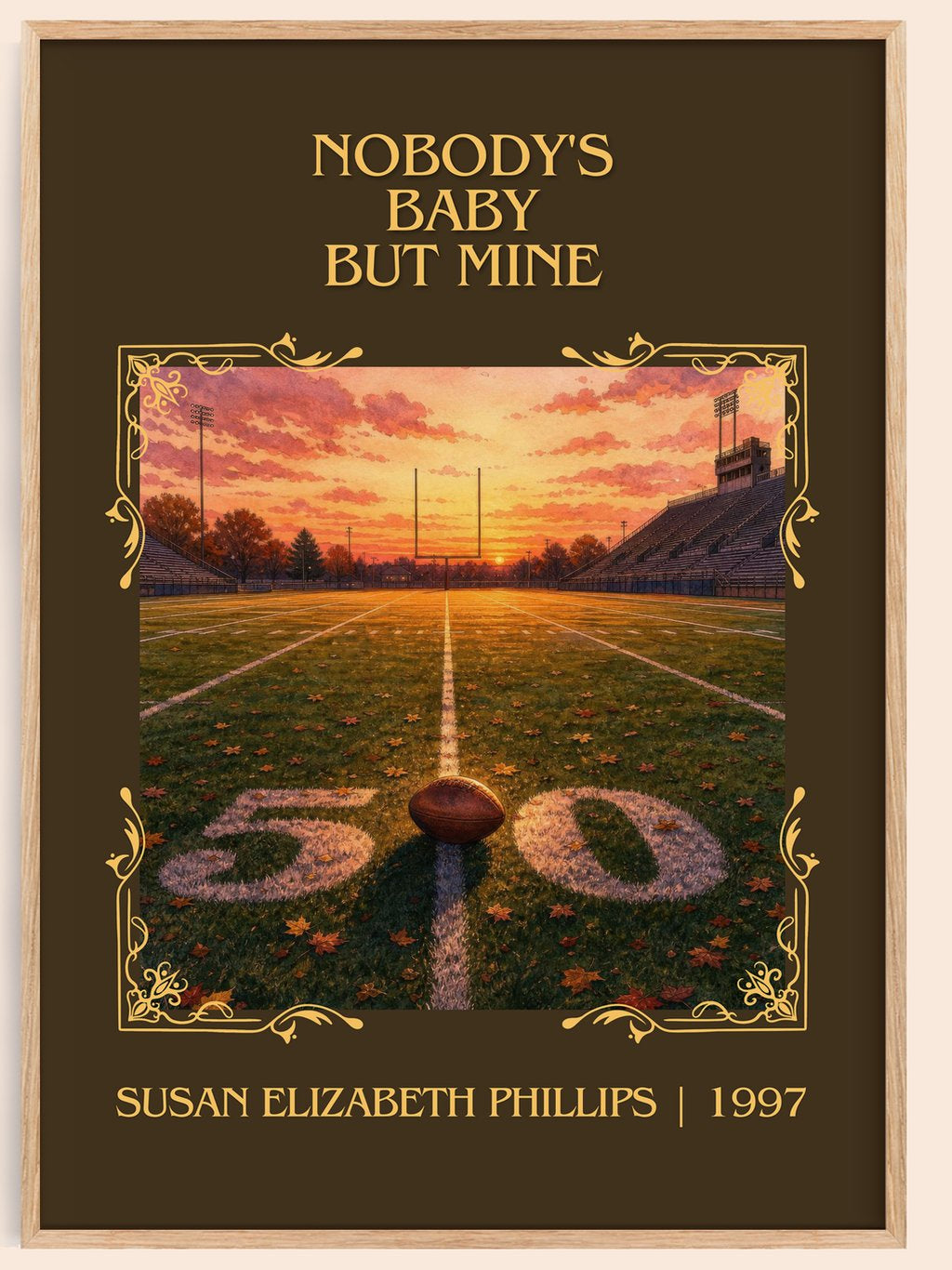 Nobody's Baby But Mine Classic Book Art Print by S. Phillips – book poster