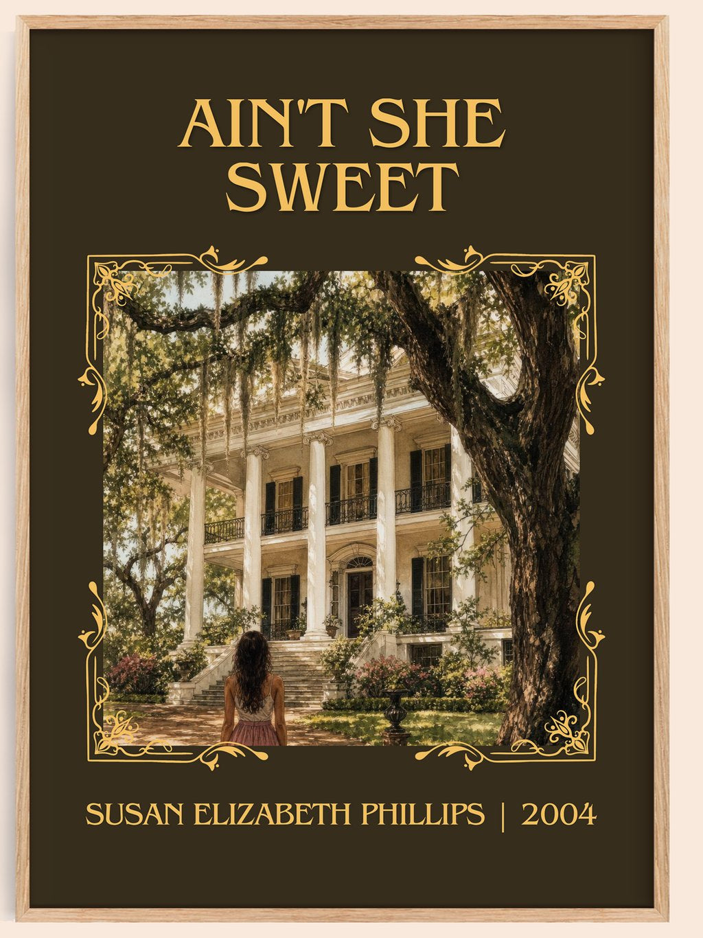 Ain't She Sweet Classic Book Art Print by Susan Elizabeth Phillips – book poster
