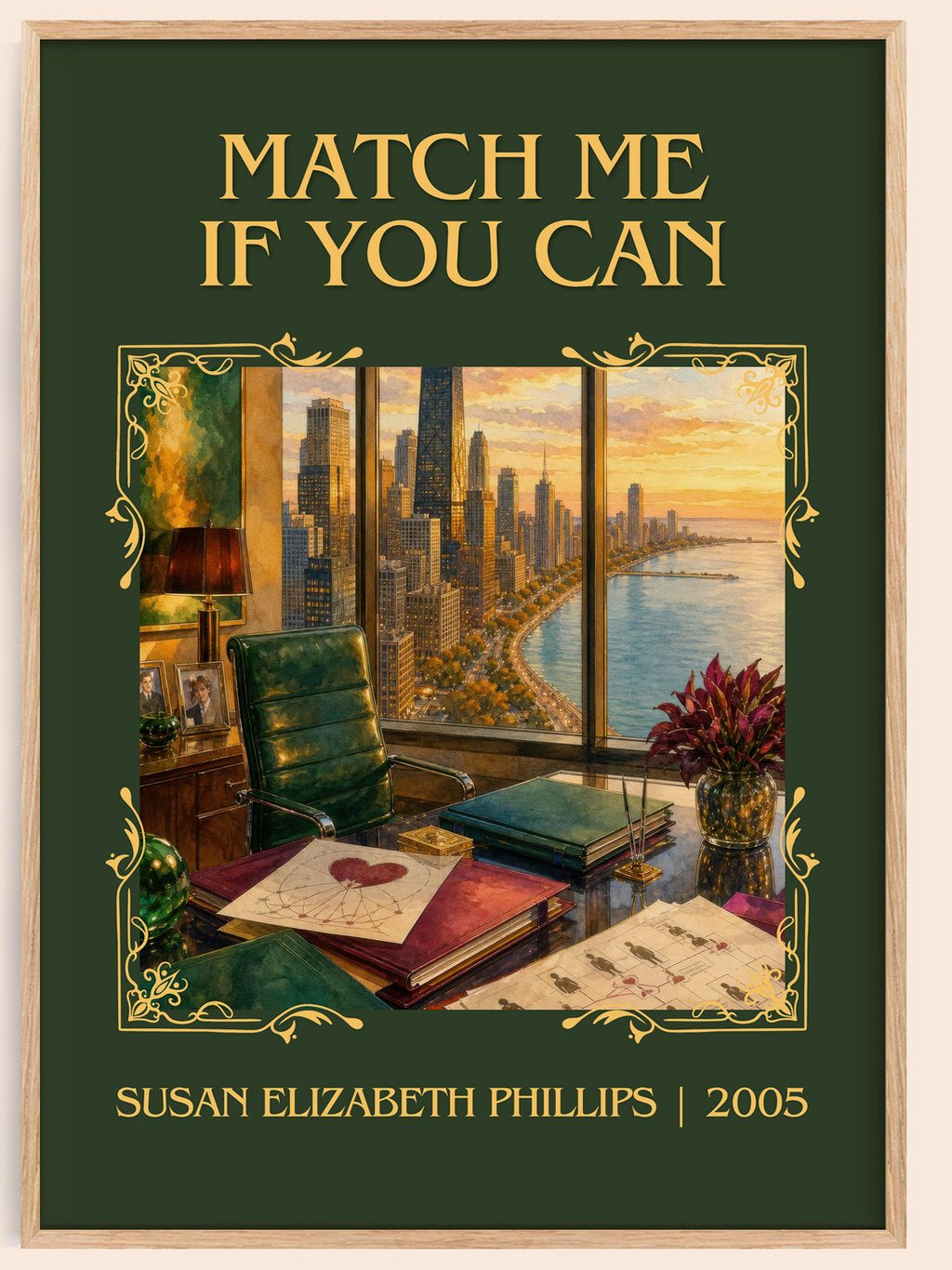 Match Me If You Can Classic Book Art Print by Susan Elizabeth Phillips – book poster