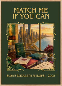 Match Me If You Can Classic Book Art Print by Susan Elizabeth Phillips