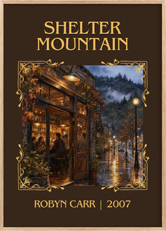 Shelter Mountain Classic Book Art Print by Robyn Carr