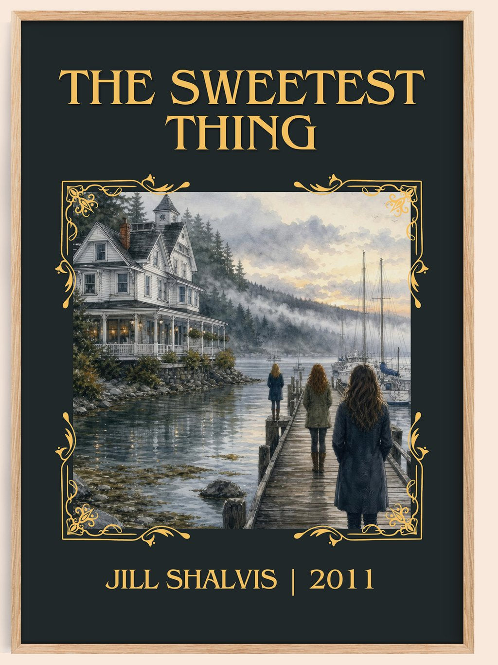 The Sweetest Thing Classic Book Art Print by Jill Shalvis – book poster