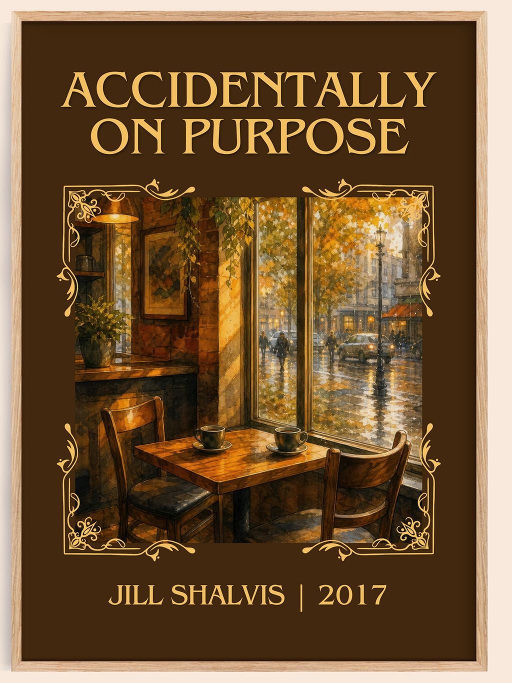 Accidentally on Purpose Classic Book Art Print by Jill Shalvis – book poster