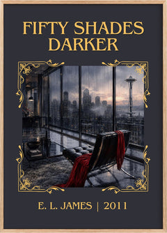 Fifty Shades Darker Classic Book Art Print by E. L. James
