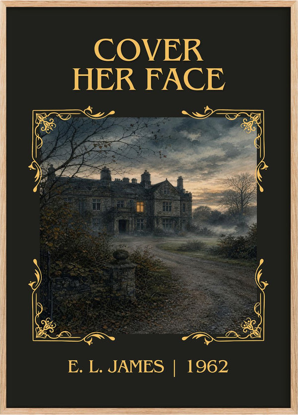 Cover Her Face Classic Book Art Print by E. L. James