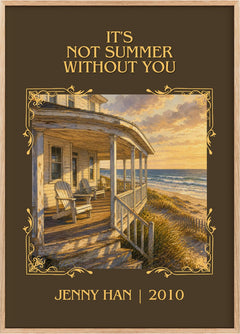 It's Not Summer Without You Classic Book Art Print by Jenny Han