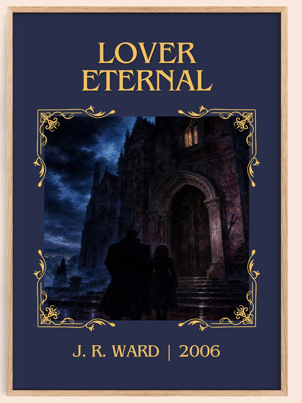 Lover Eternal Classic Book Art Print by J. R. Ward – book poster