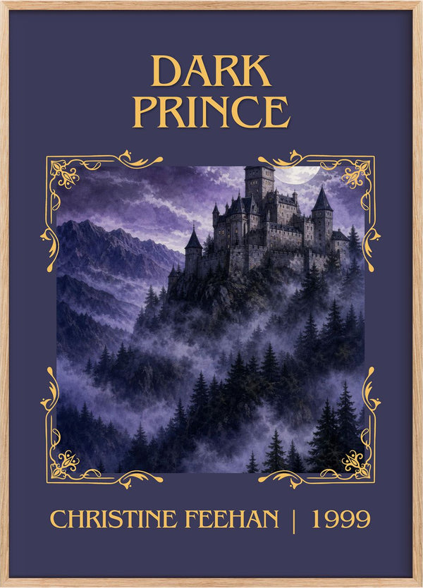 Dark Prince Classic Book Art Print by Christine Feehan