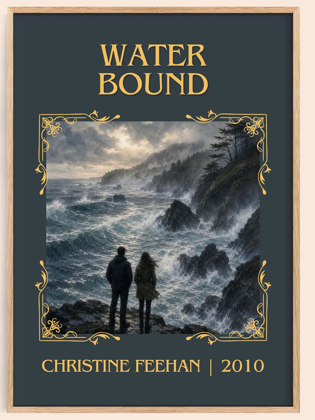 Water Bound Classic Book Art Print by Christine Feehan – book poster