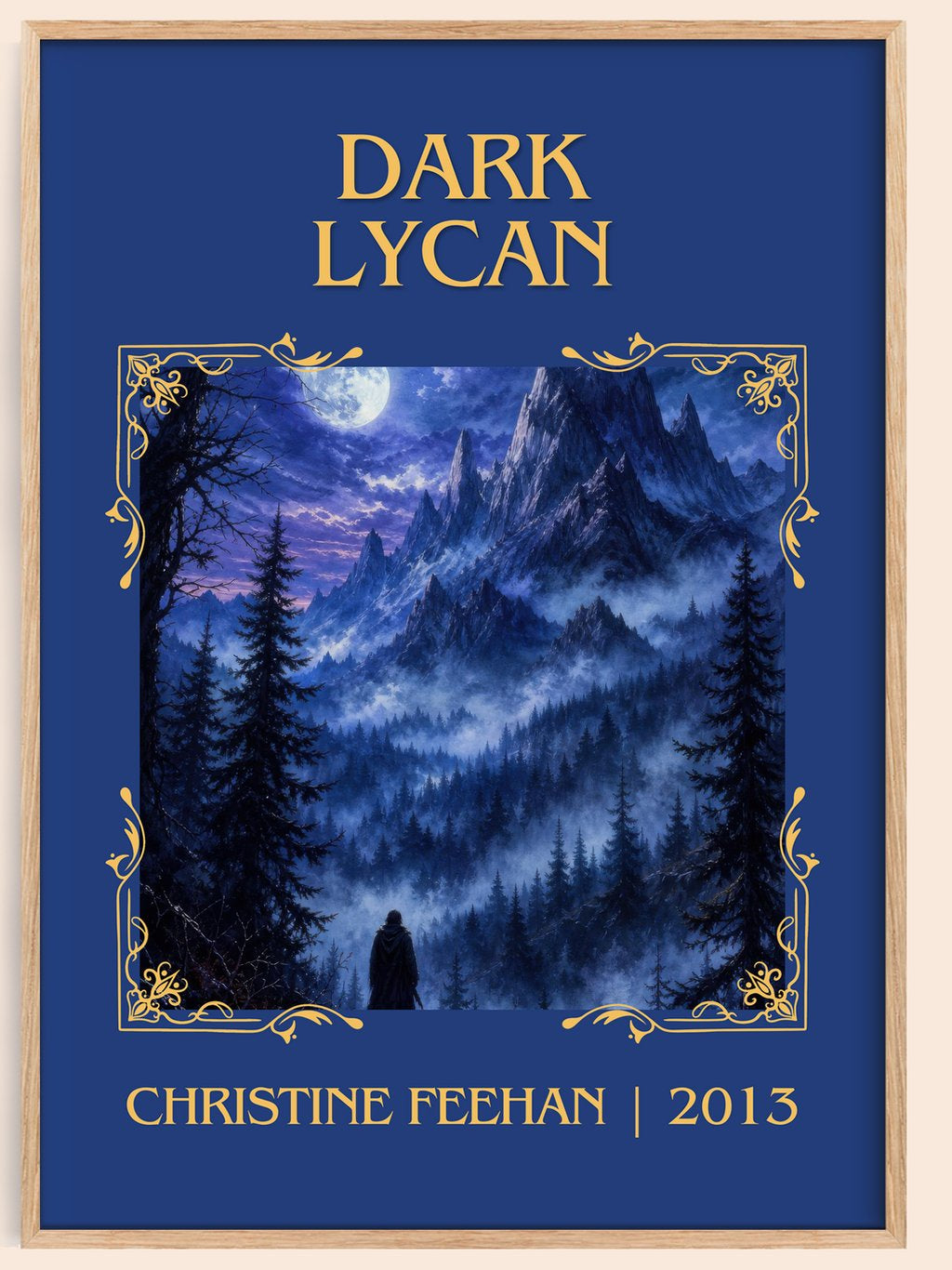 Dark Lycan Classic Book Art Print by Christine Feehan – book poster