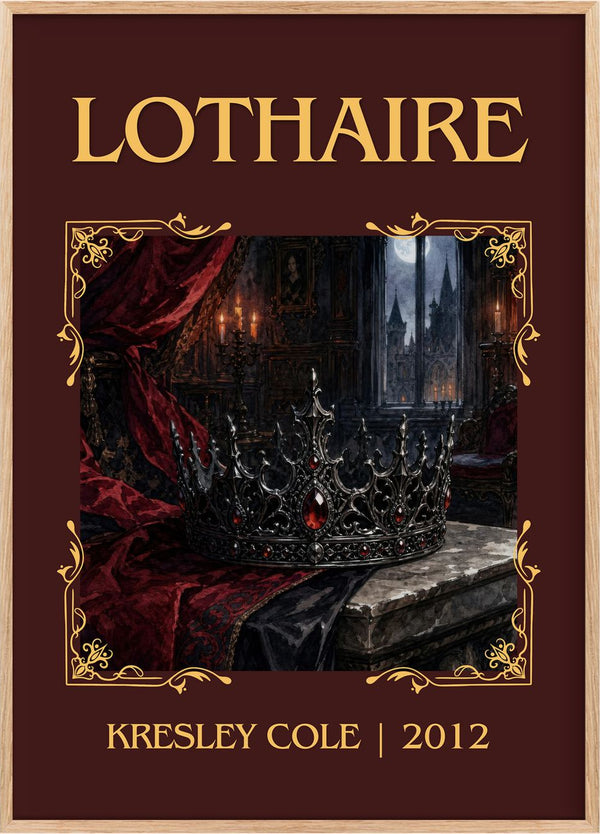 Lothaire Classic Book Art Print by Kresley Cole
