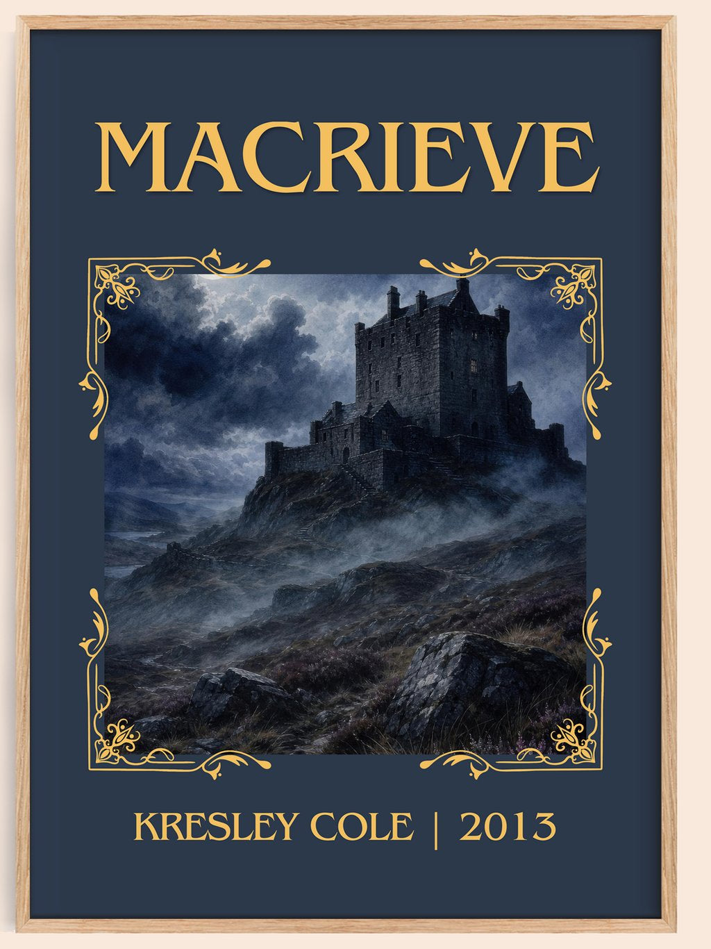 MacRieve Classic Book Art Print by Kresley Cole – book poster