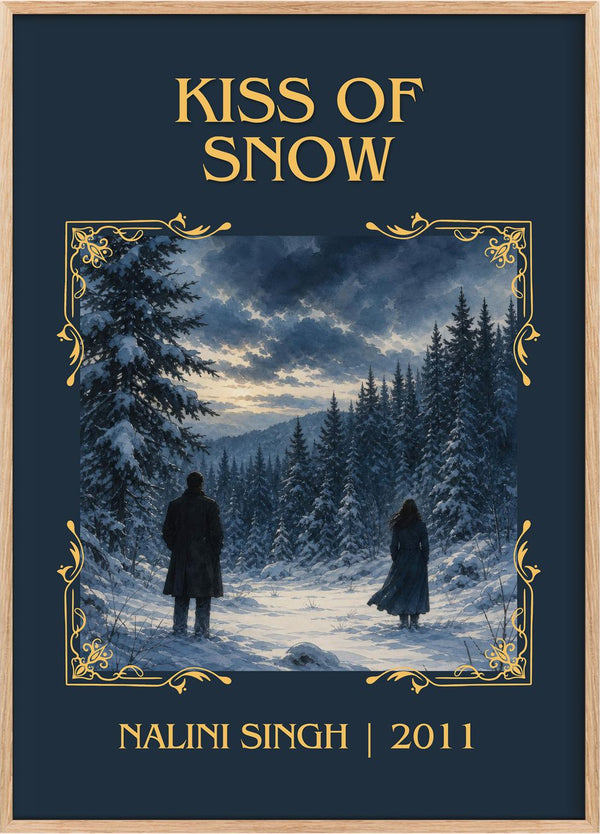 Kiss of Snow Classic Book Art Print by Nalini Singh