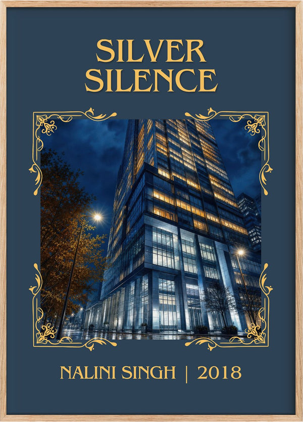 Silver Silence Classic Book Art Print by Nalini Singh