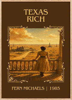 Texas Rich Classic Book Art Print by Fern Michaels