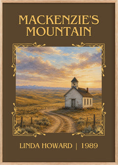 Mackenzie's Mountain Classic Book Art Print by Linda Howard