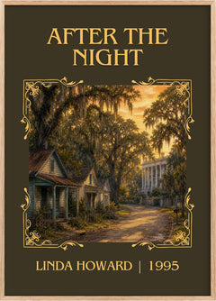 After the Night Classic Book Art Print by Linda Howard