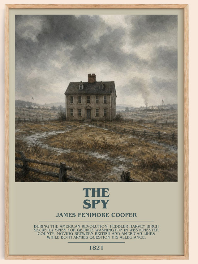 The Spy Bookish Wall Art by James Fenimore Cooper