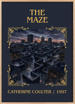 The Maze Classic Book Art Print by Catherine Coulter