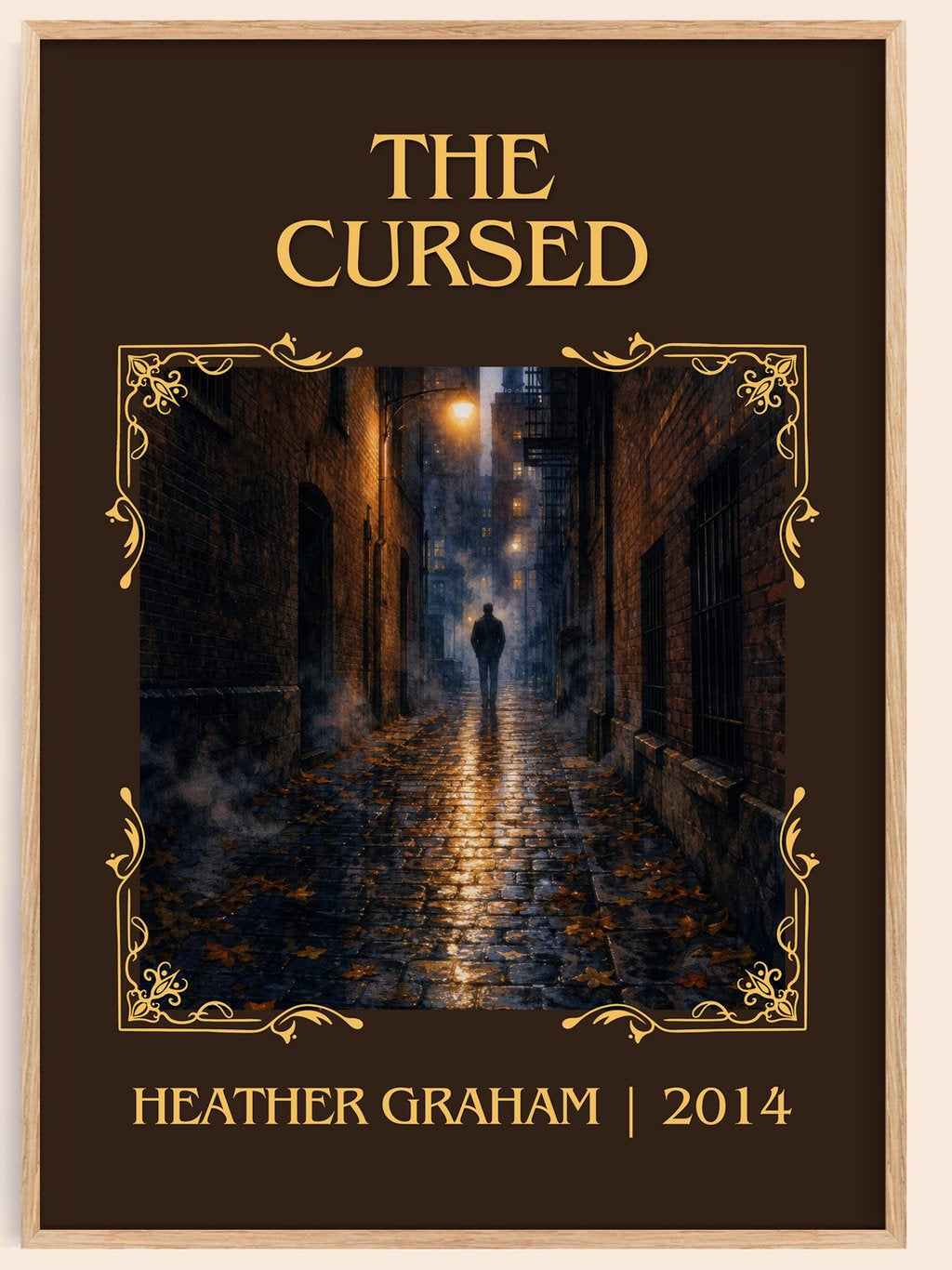The Cursed Classic Book Art Print by Heather Graham – book poster