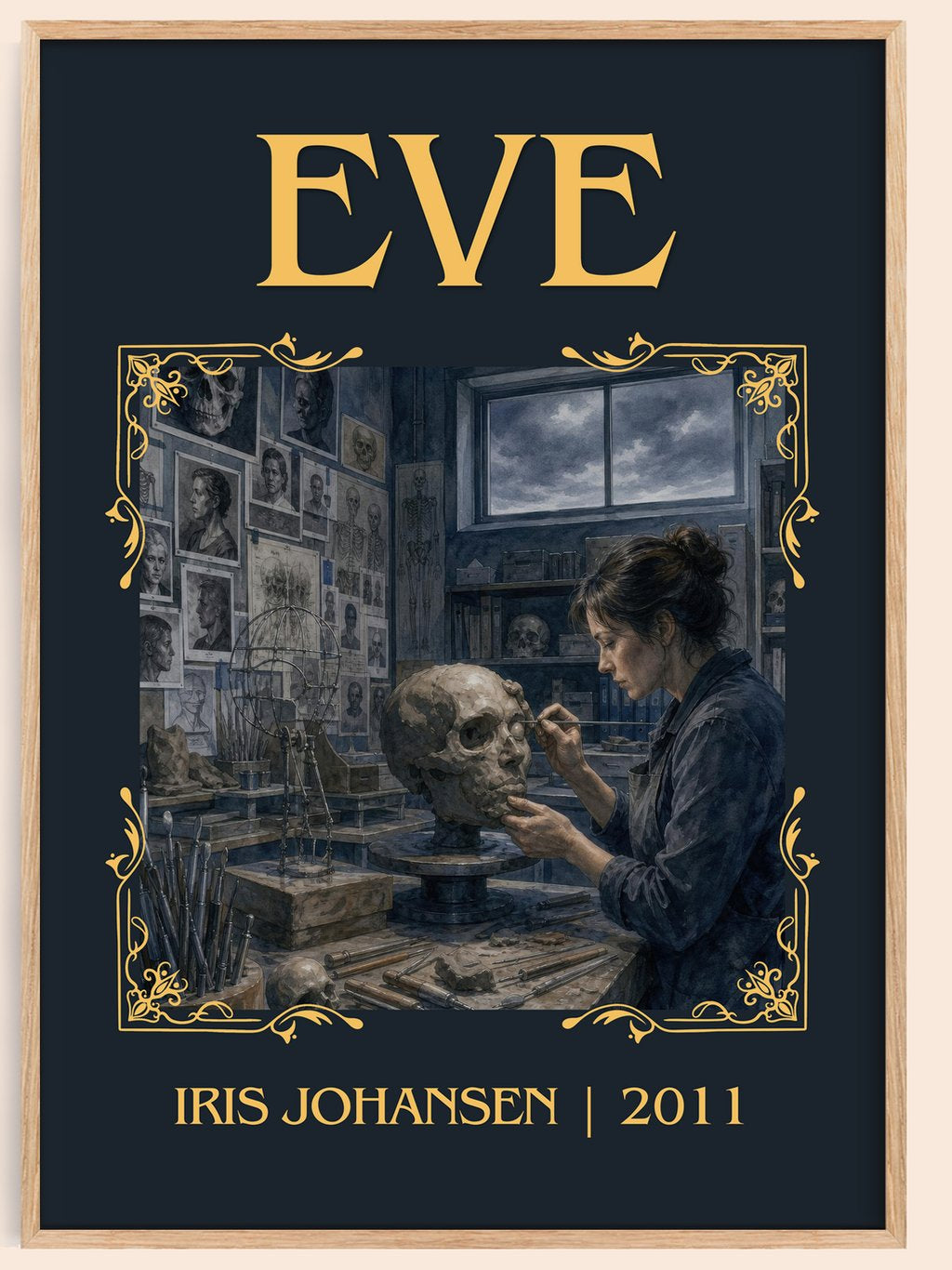 Eve Classic Book Art Print by Iris Johansen – book poster