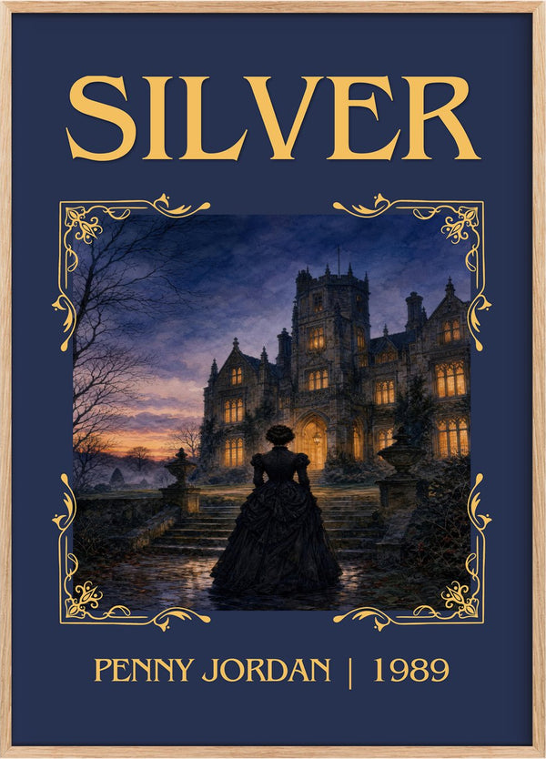 Silver Classic Book Art Print by Penny Jordan
