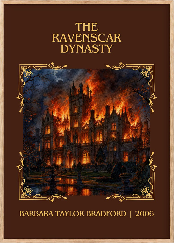 Ravenscar Dynasty Classic Book Art Print by Barbara Taylor Bradford