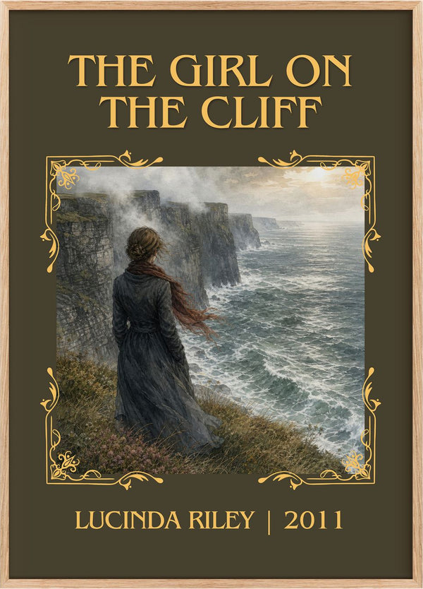The Girl on the Cliff Classic Book Art Print by Lucinda Riley