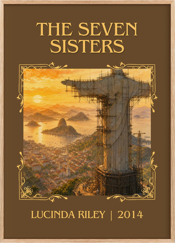 The Seven Sisters Classic Book Art Print by Lucinda Riley