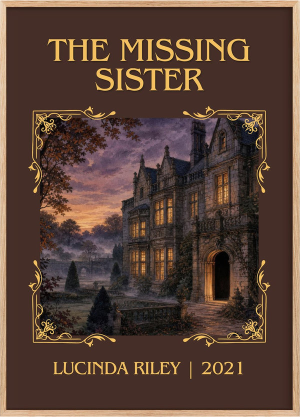 The Missing Sister Classic Book Art Print by Lucinda Riley