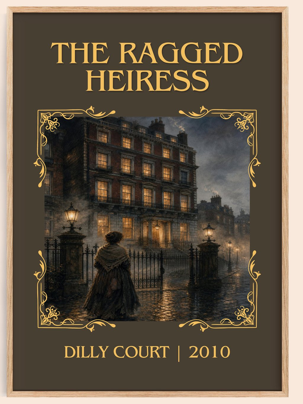 The Ragged Heiress Classic Book Art Print by Dilly Court – book poster