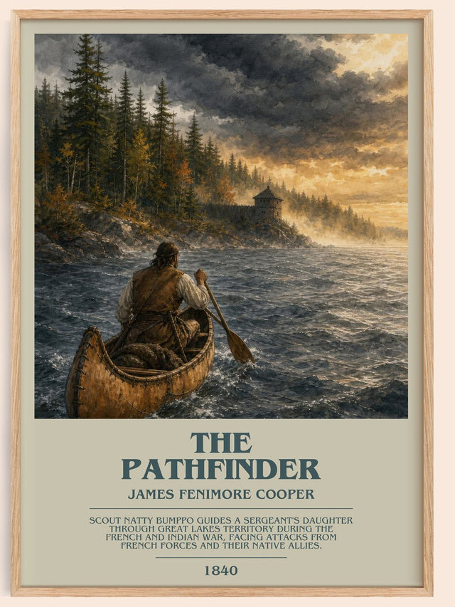 The Pathfinder Bookish Wall Art by James Fenimore Cooper