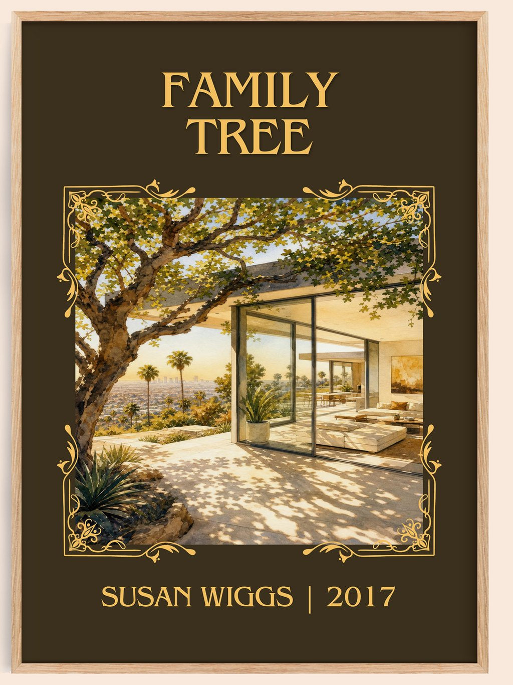 Family Tree Classic Book Art Print by Susan Wiggs – book poster