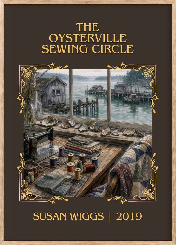 The Oysterville Sewing Circle Classic Book Art Print by Susan Wiggs