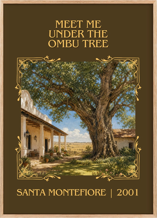 Meet Me Under the Ombu Tree Classic Book Art Print by Santa Montefiore