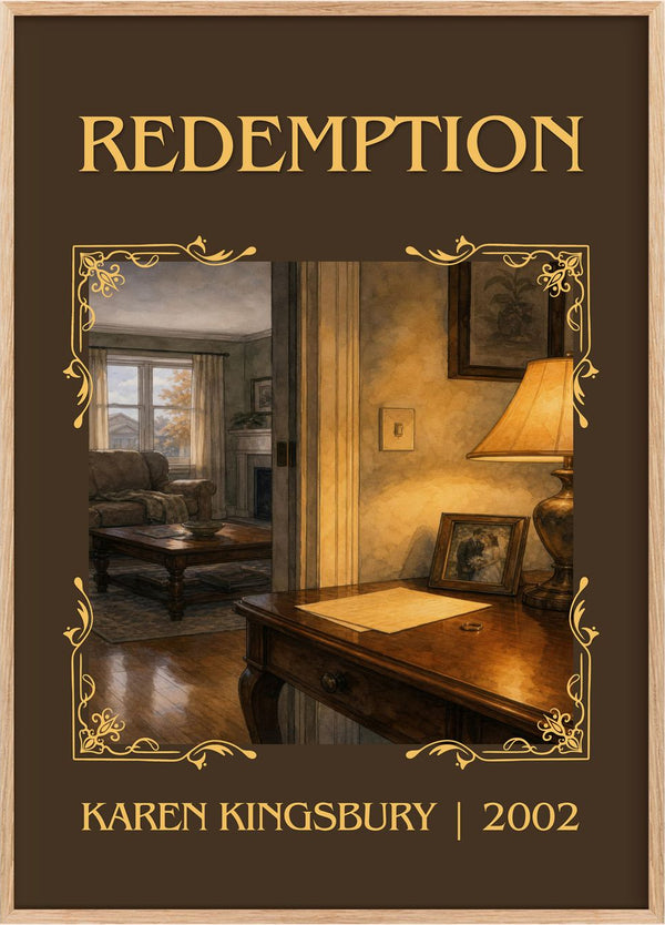 Redemption Classic Book Art Print by Karen Kingsbury