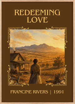 Redeeming Love Classic Book Art Print by Francine Rivers