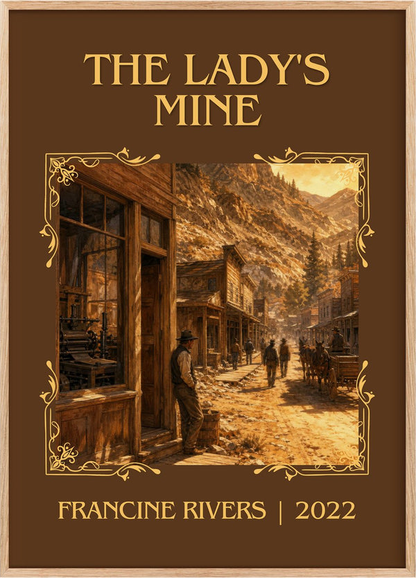 The Lady's Mine Classic Book Art Print by Francine Rivers