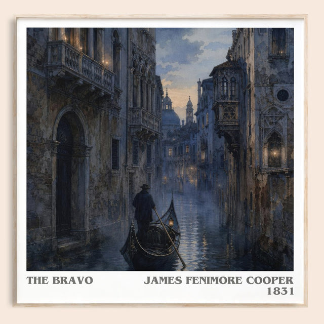 The Bravo Literary Art Print by James Fenimore Cooper