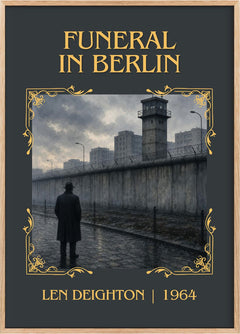 Funeral in Berlin Classic Book Art Print by Len Deighton