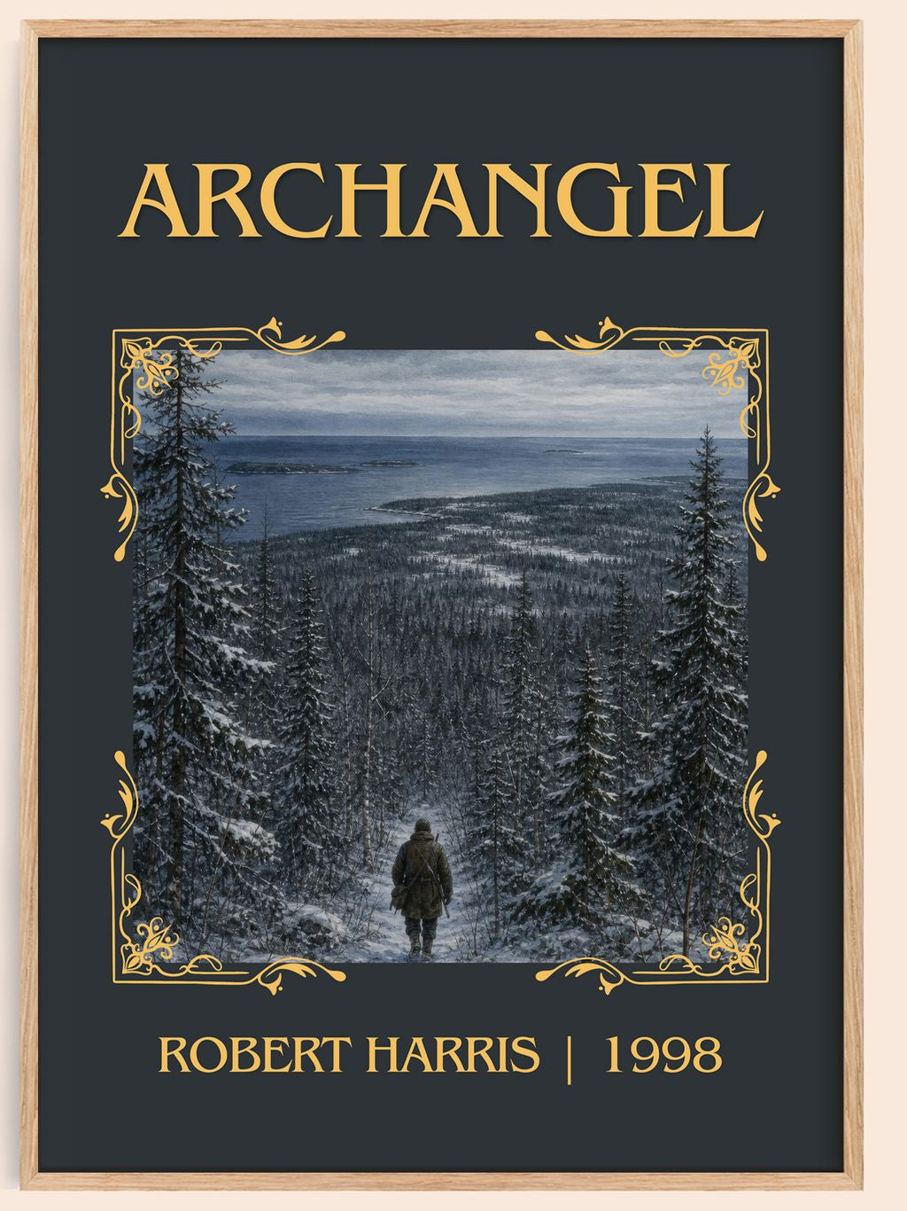 Archangel Classic Book Art Print by Robert Harris – book poster