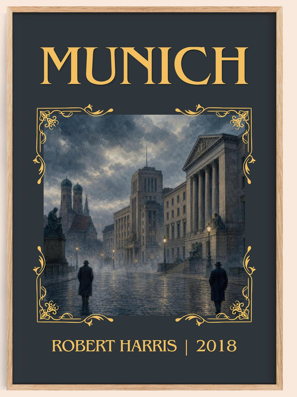Munich Classic Book Art Print by Robert Harris – book poster