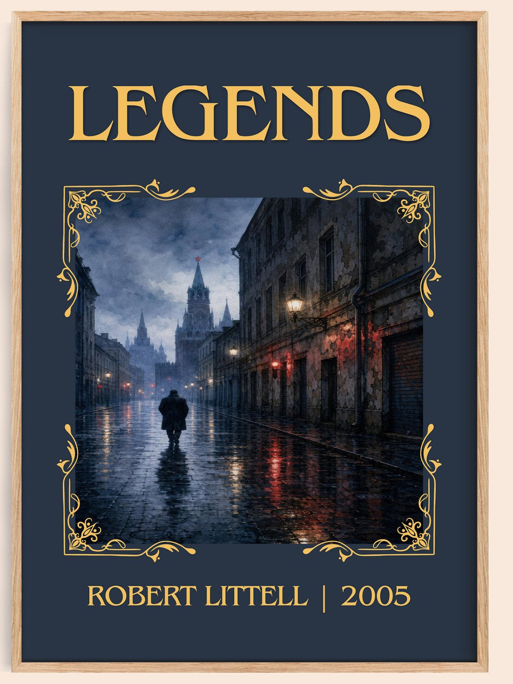 Legends Classic Book Art Print by Robert Littell – book poster